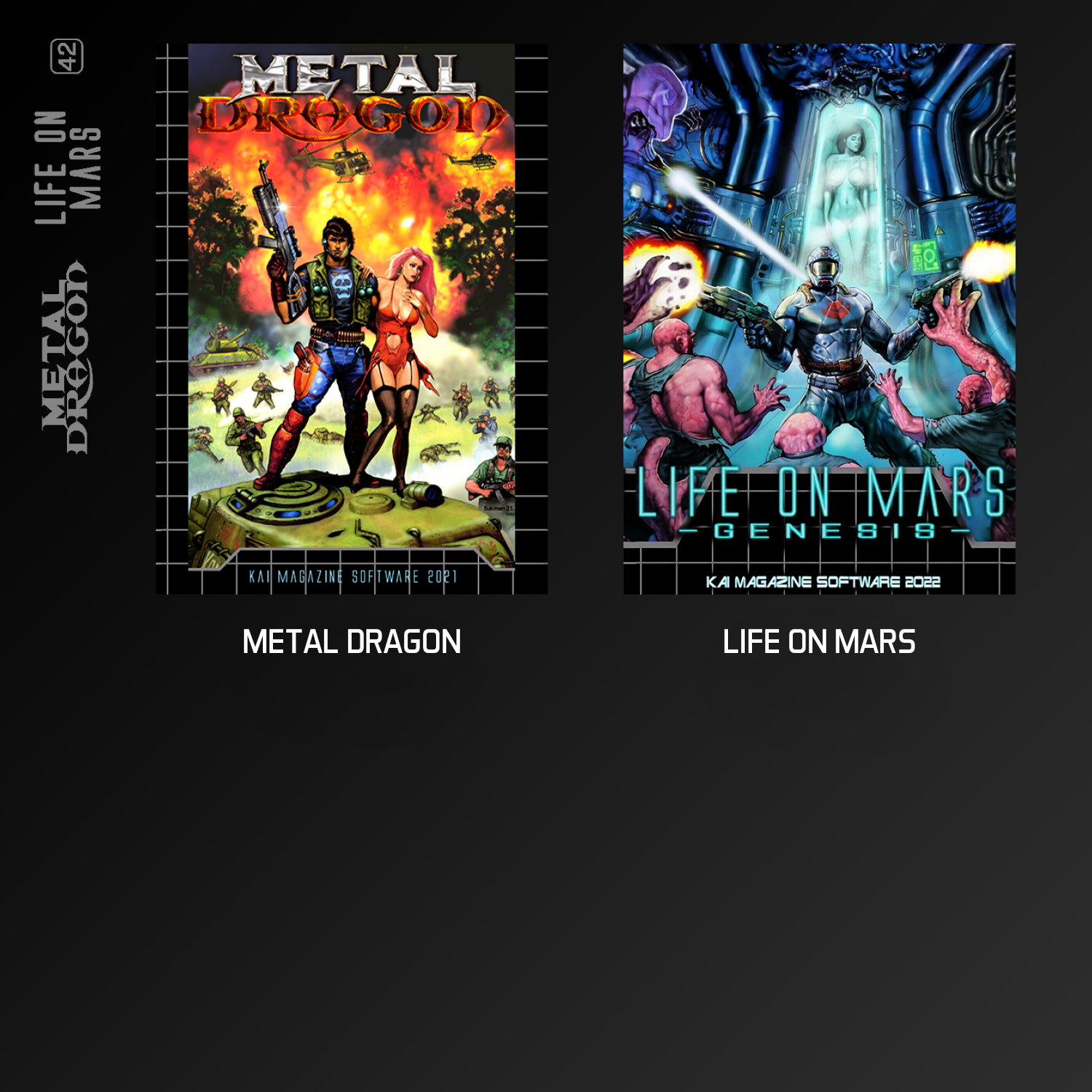 #42 Metal Dragon/ Life on Mars Collection