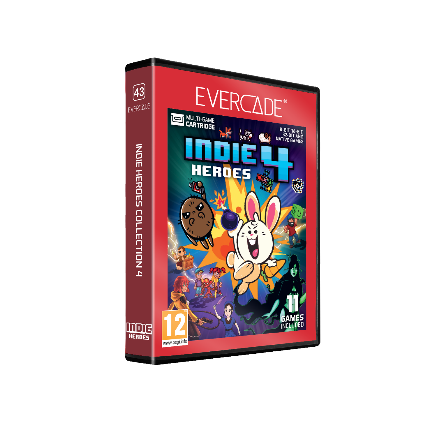 #43 Indie Heroes Collection 4 - Evercade Cartridge