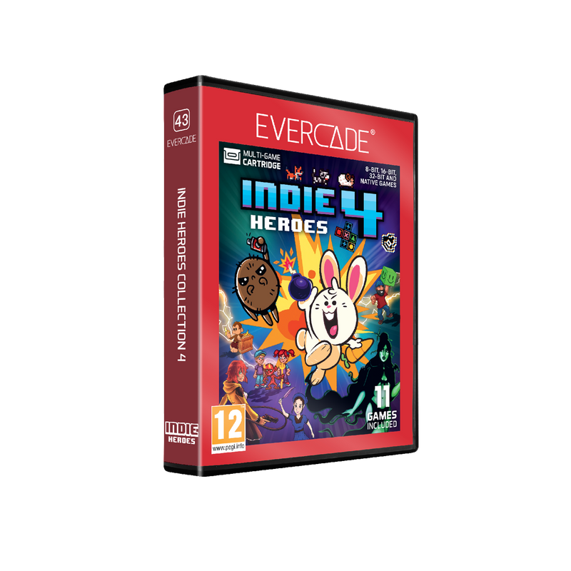 #43 Indie Heroes Collection 4 - Evercade Cartridge