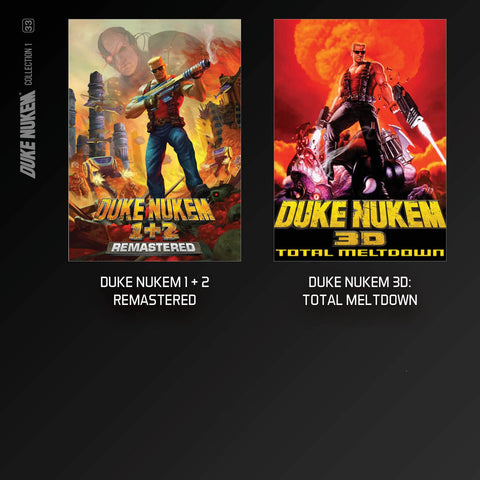 #33 Duke Nukem Collection 1 - Evercade Cartridge