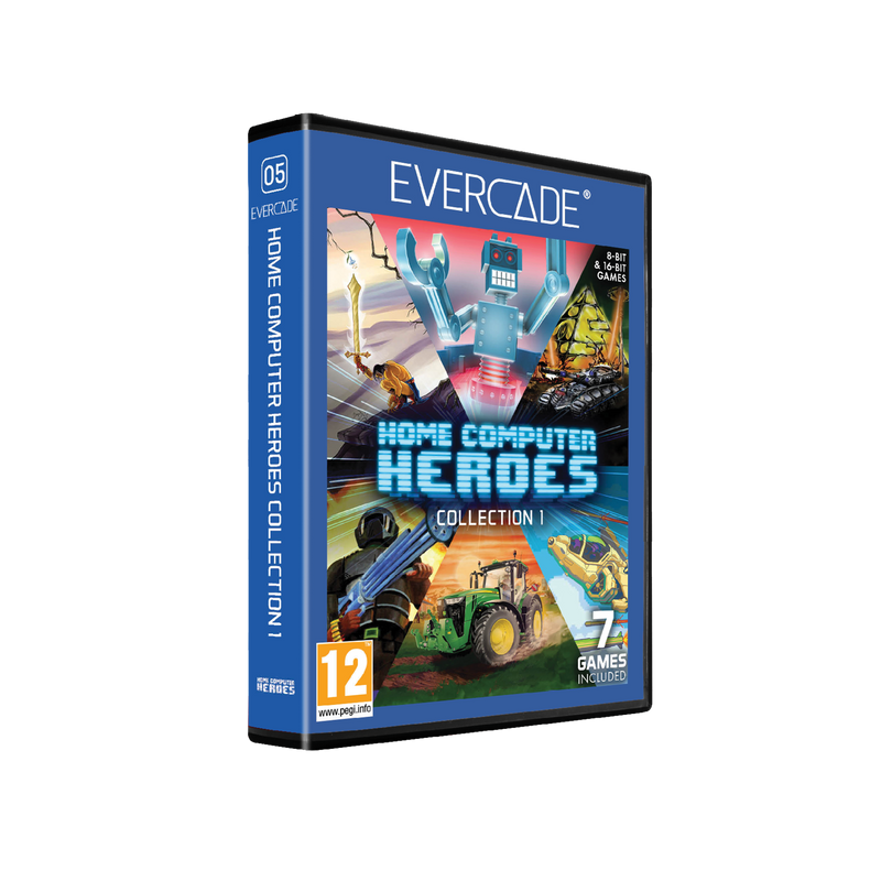 #C05 Home Computer Heroes Collection 1 - Evercade Cartridge