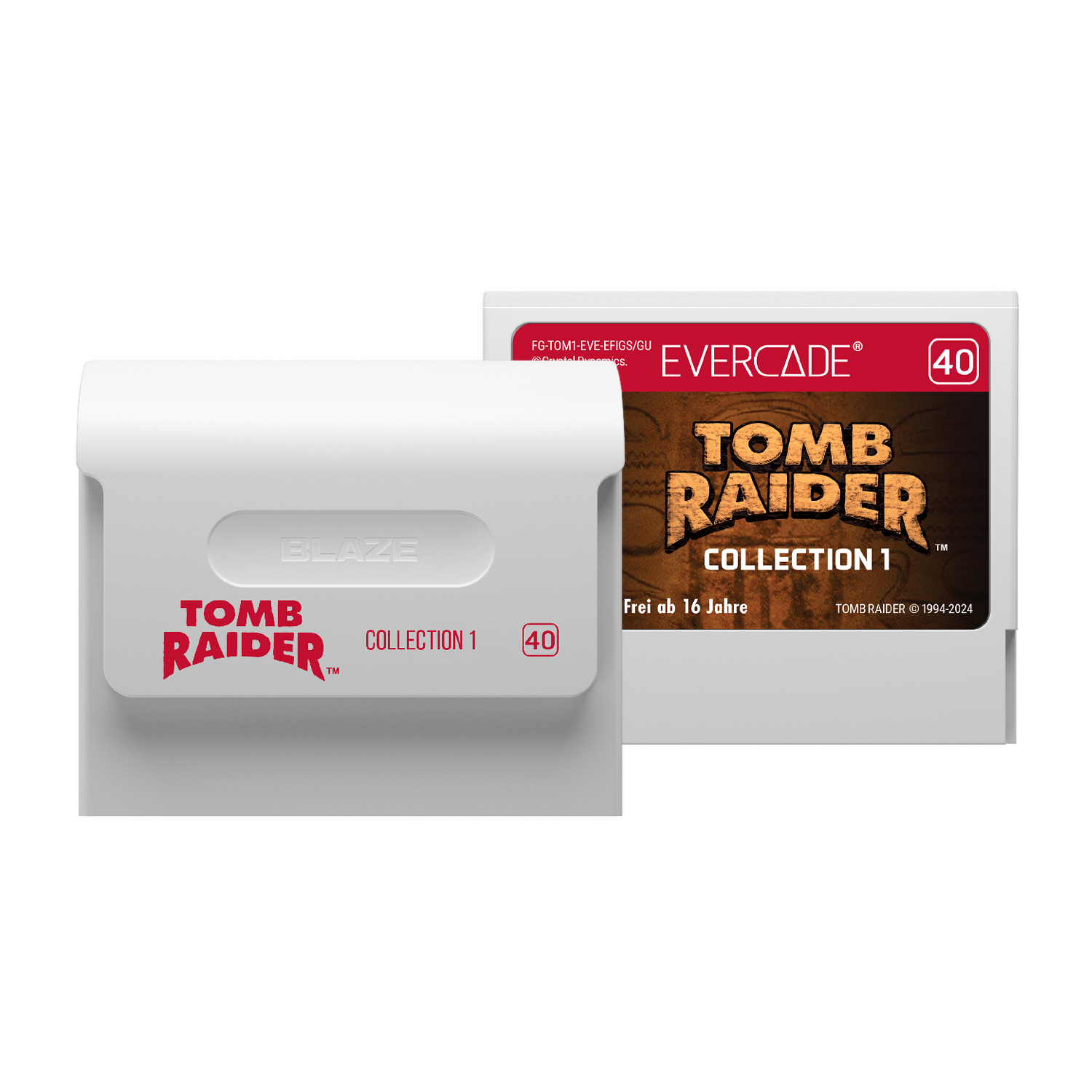 #40 Tomb Raider Collection 1 - Evercade Cartridge