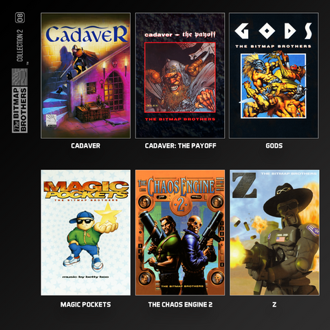 #08 Bitmap Brothers Collection 2 - Evercade Cartridge