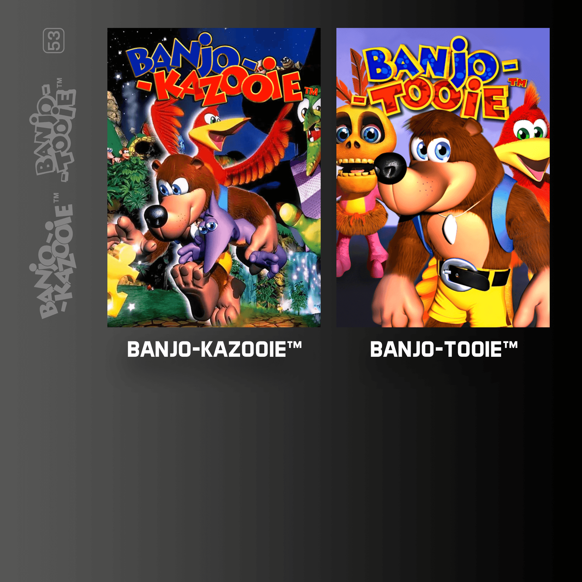 #53 Banjo-Kazooie Double Pack