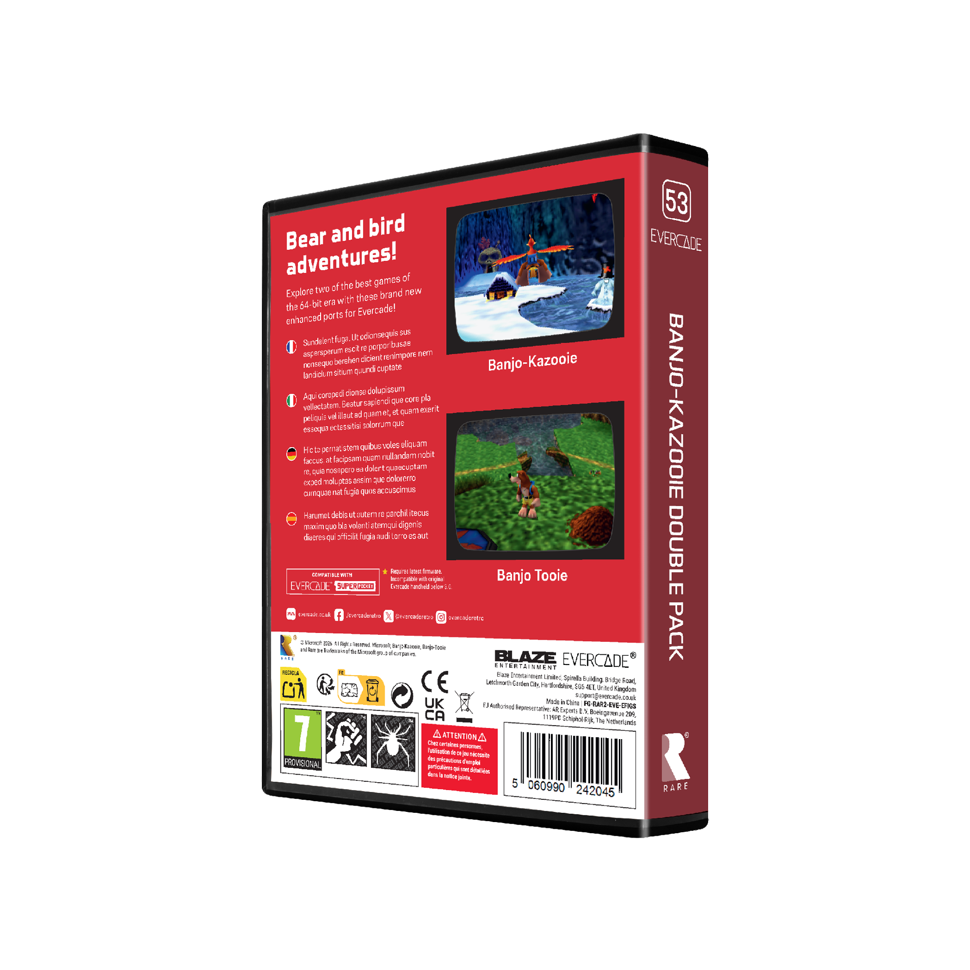Banjo-Kazooie Double Pack and The DOOM Collection Bundle