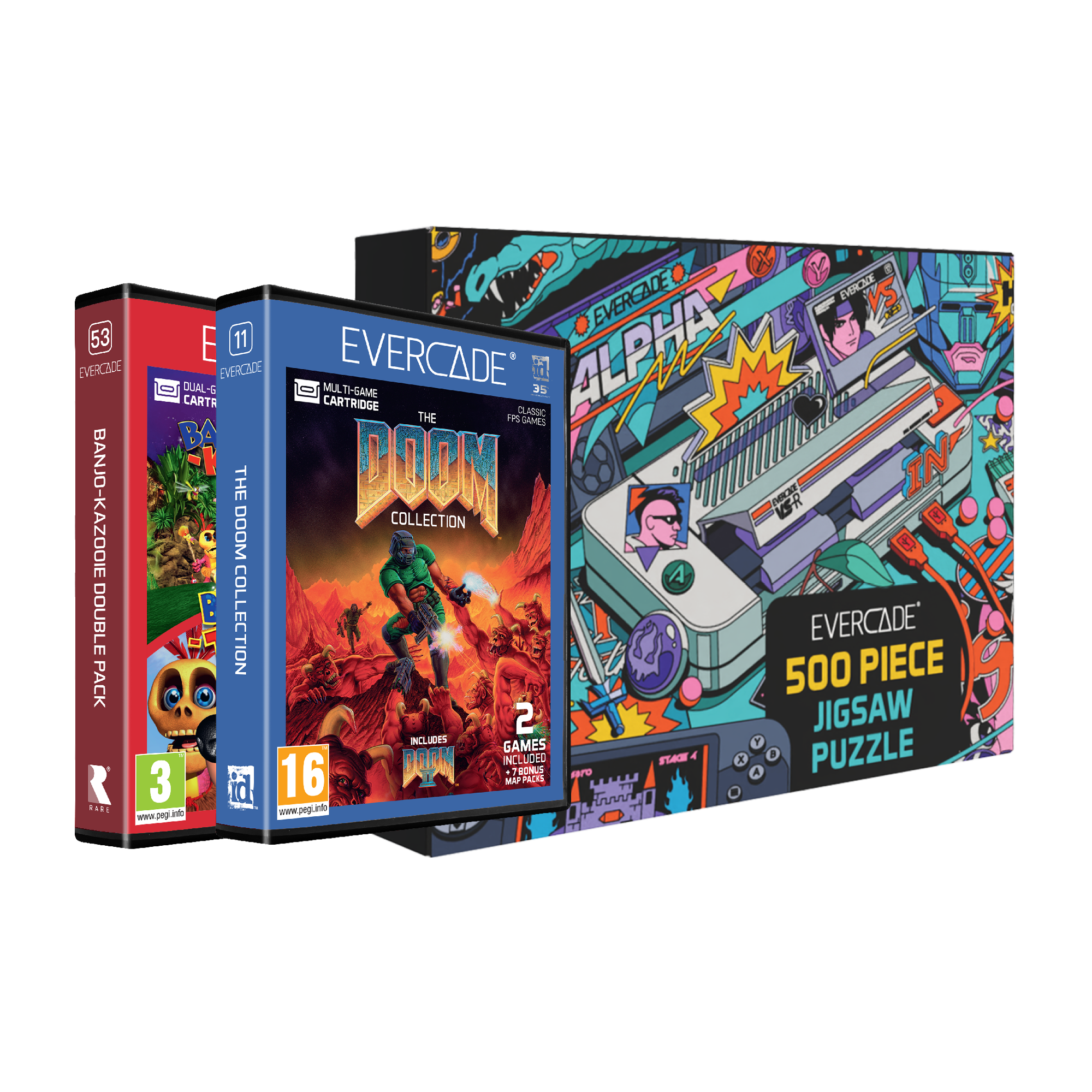 Banjo-Kazooie Double Pack and The DOOM Collection Bundle
