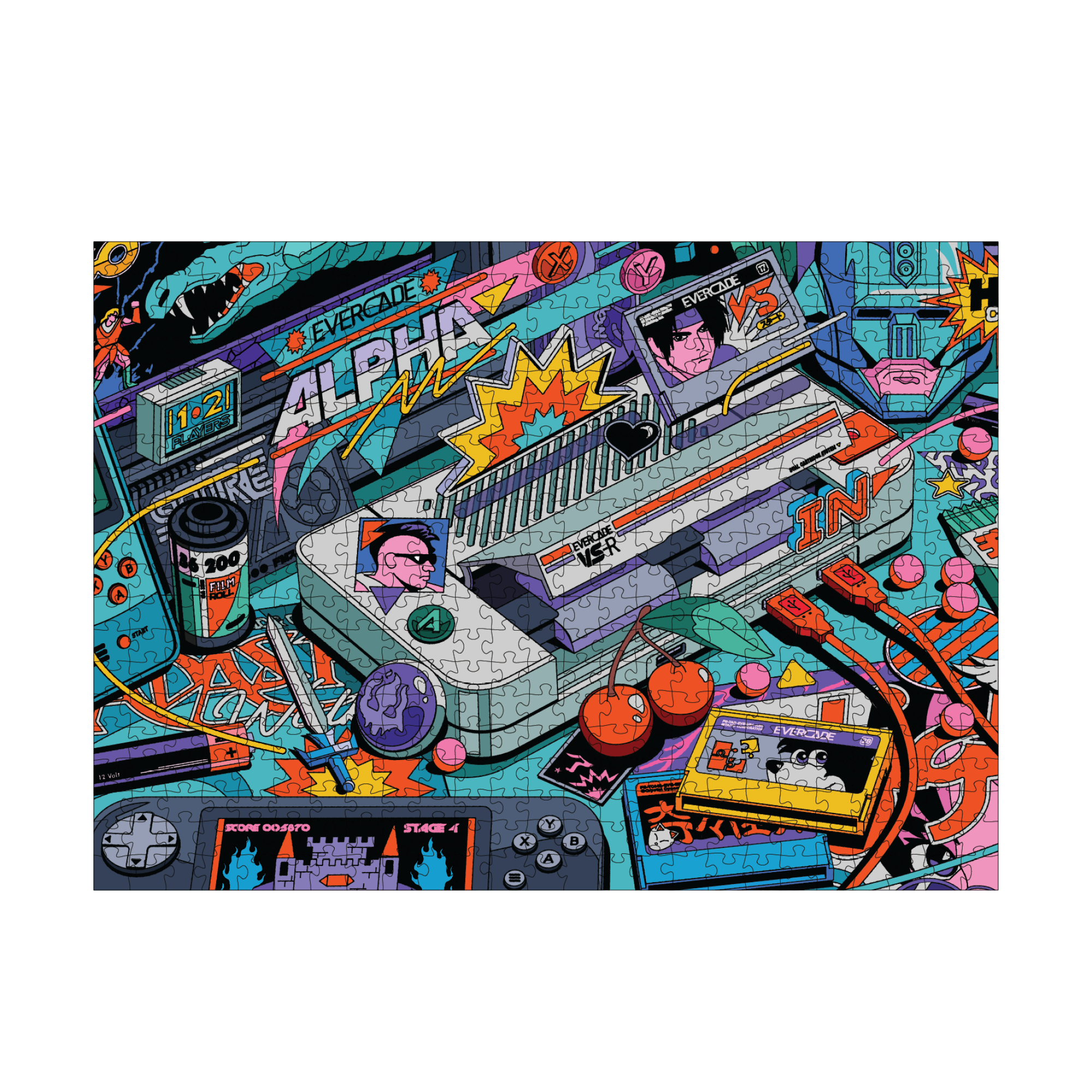 Evercade Retro POP Jigsaw
