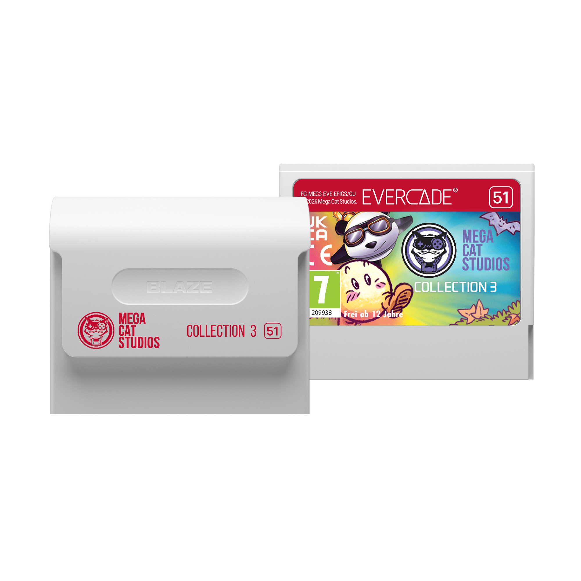 Activision Collection 2 and Mega Cat Studios Collection 3 Cartridge Bundle