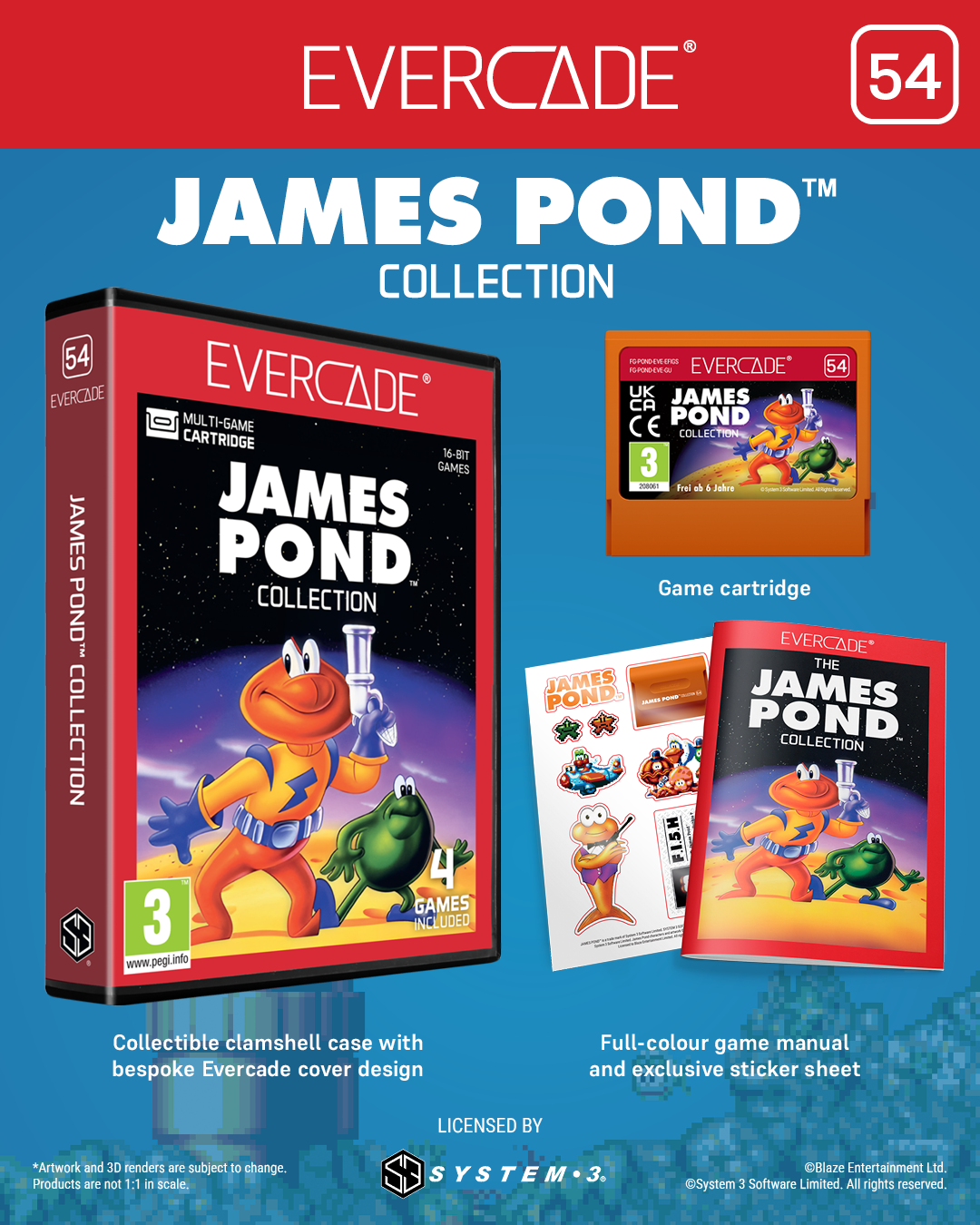 #54 James Pond Collection