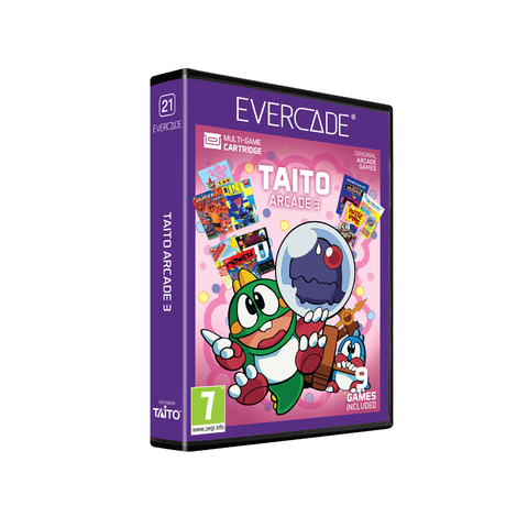 #21 Taito Arcade 3 Collection - Evercade Cartridge