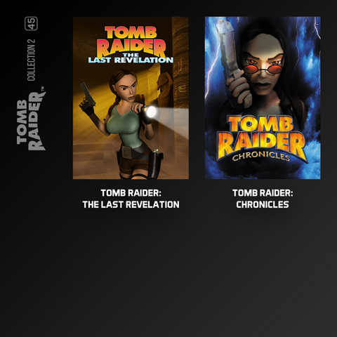 Tomb Raider Collection 2 and Atari Arcade 2 Cartridge Bundle