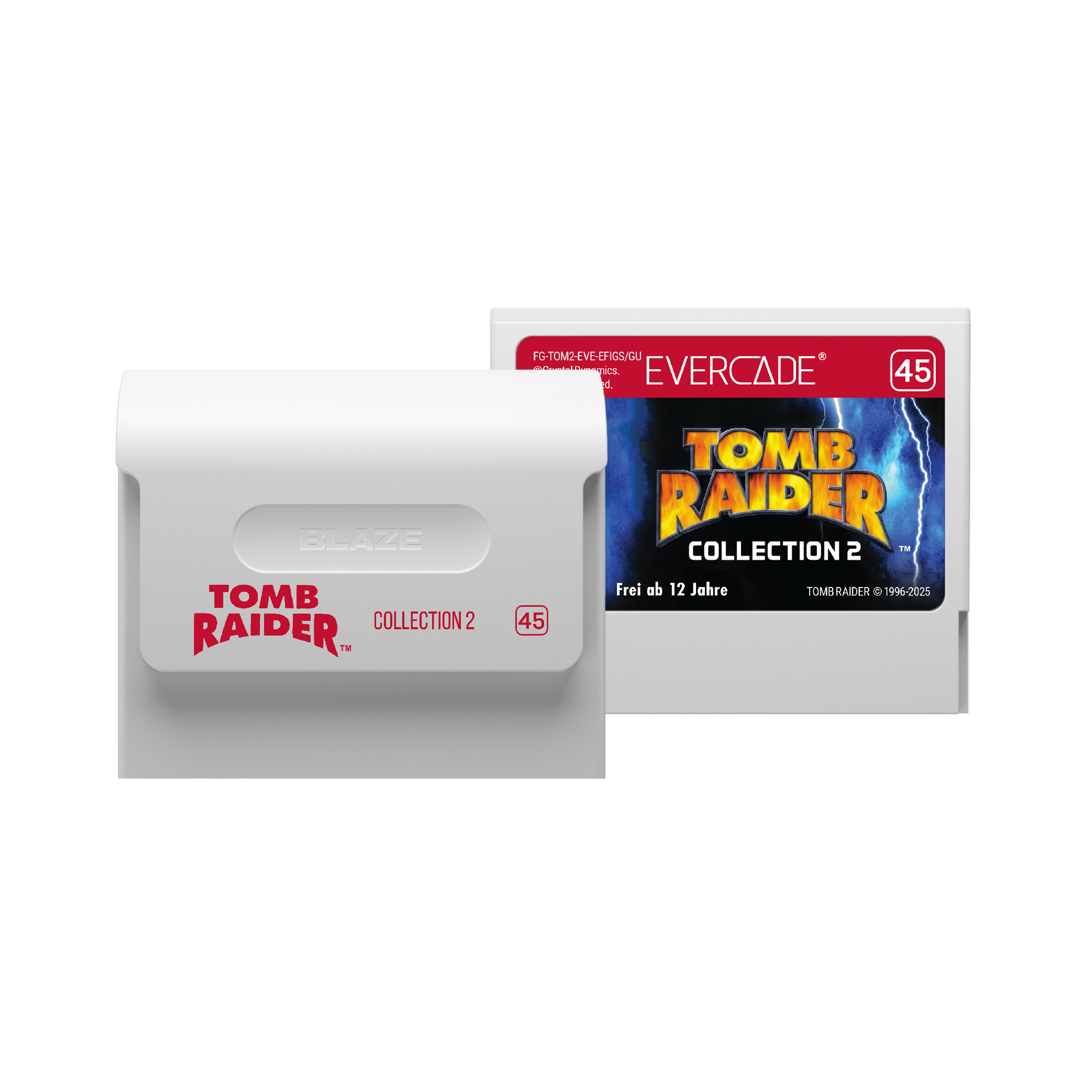 #45 Tomb Raider Collection 2 - Evercade Cartridge