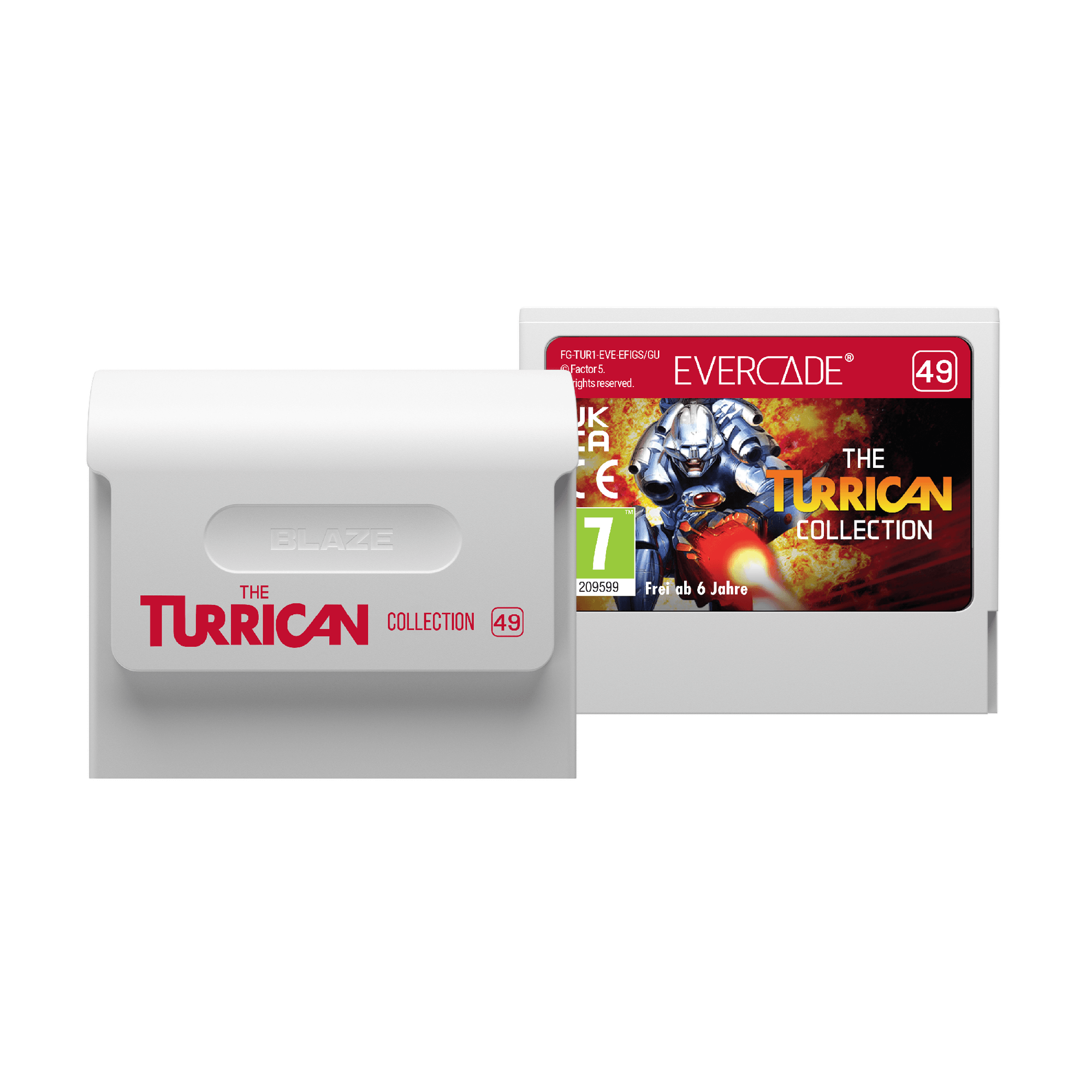 #49 The Turrican Collection - Evercade Cartridge