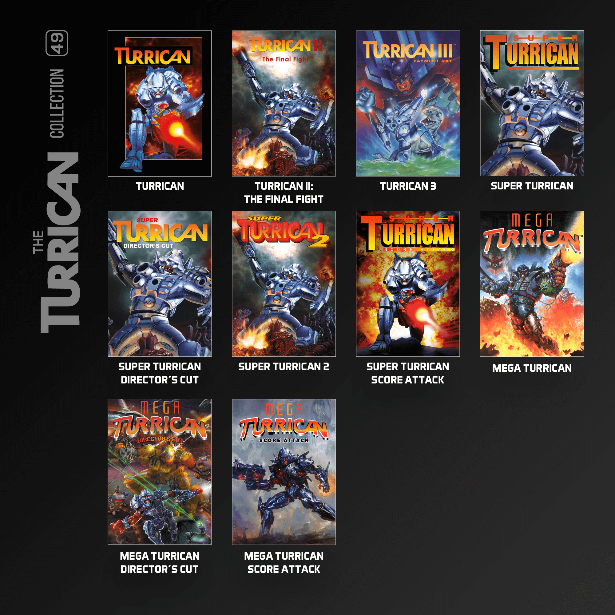 Turrican and Taito 3 Cartridge Bundle