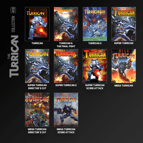 #49 The Turrican Collection - Evercade Cartridge