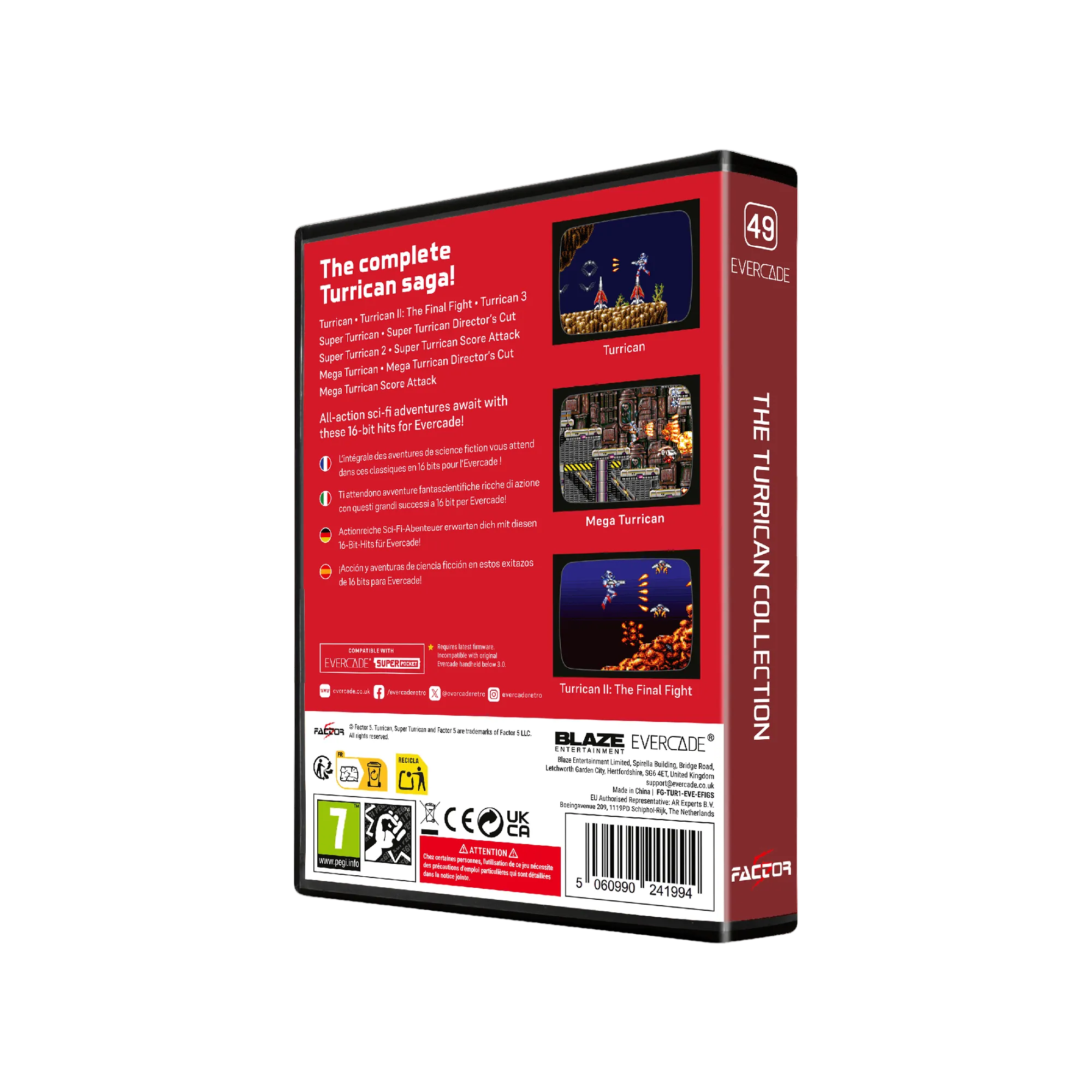 Turrican and Taito 3 Double Pack