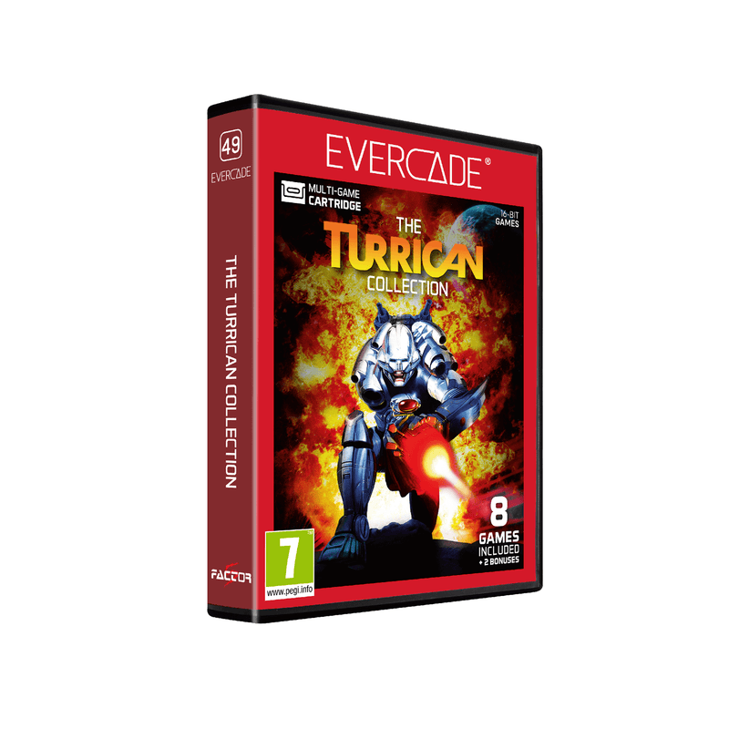 #49 The Turrican Collection - Evercade Cartridge