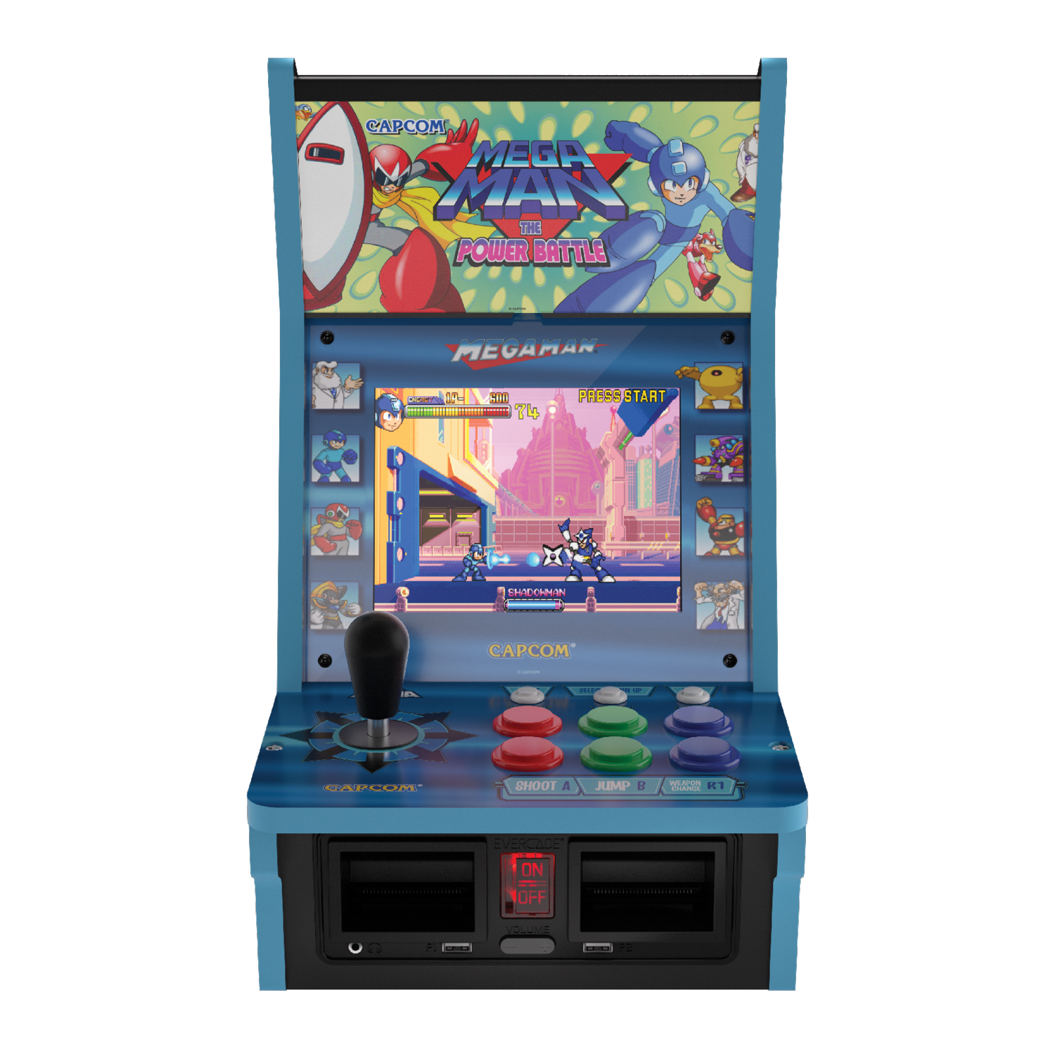 Evercade Alpha Mega Man™ Deluxe Edition Bartop Arcade