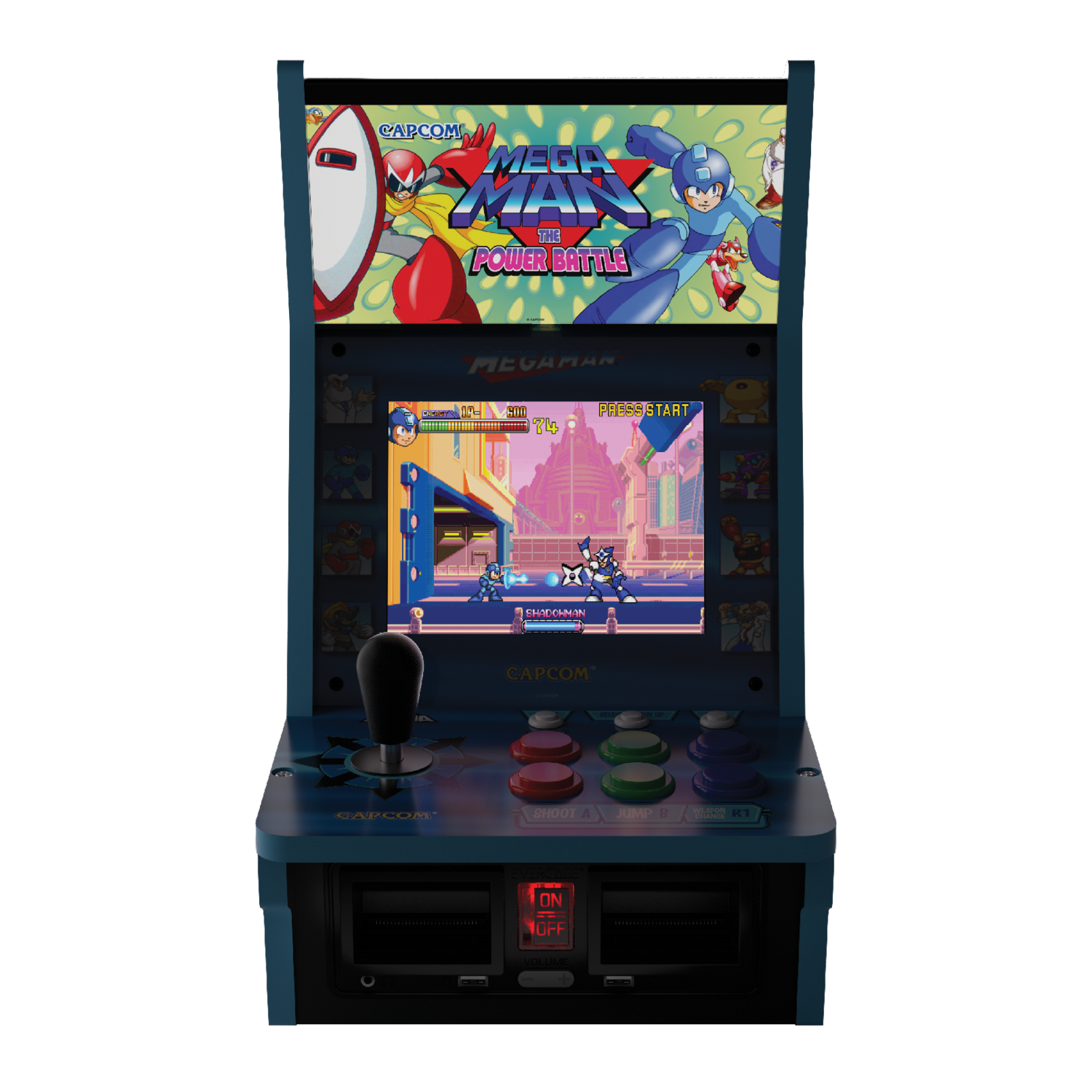 First Ever ArCade FEACコンピ Evercade Alpha Mega Man™ Bartop Arcade