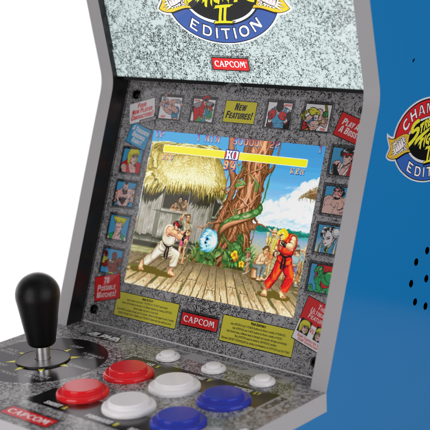 Evercade Alpha Street Fighter™ Deluxe Edition Bartop Arcade