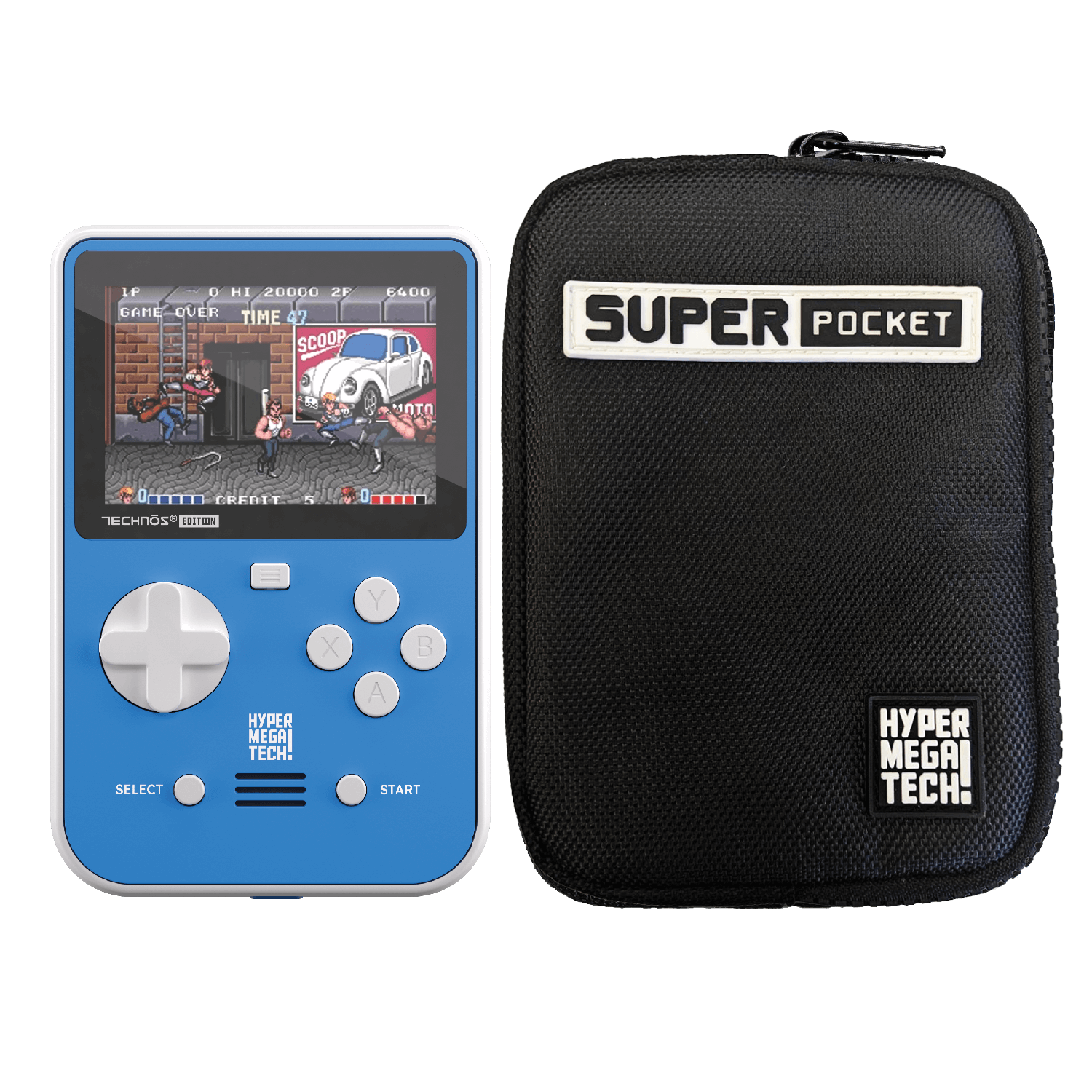 Hyper Mega Tech! Technos Super Pocket Case Bundle