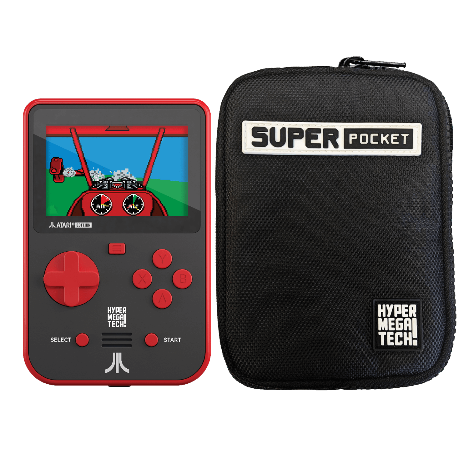 HyperMegaTech! Atari Super Pocket Case Bundle