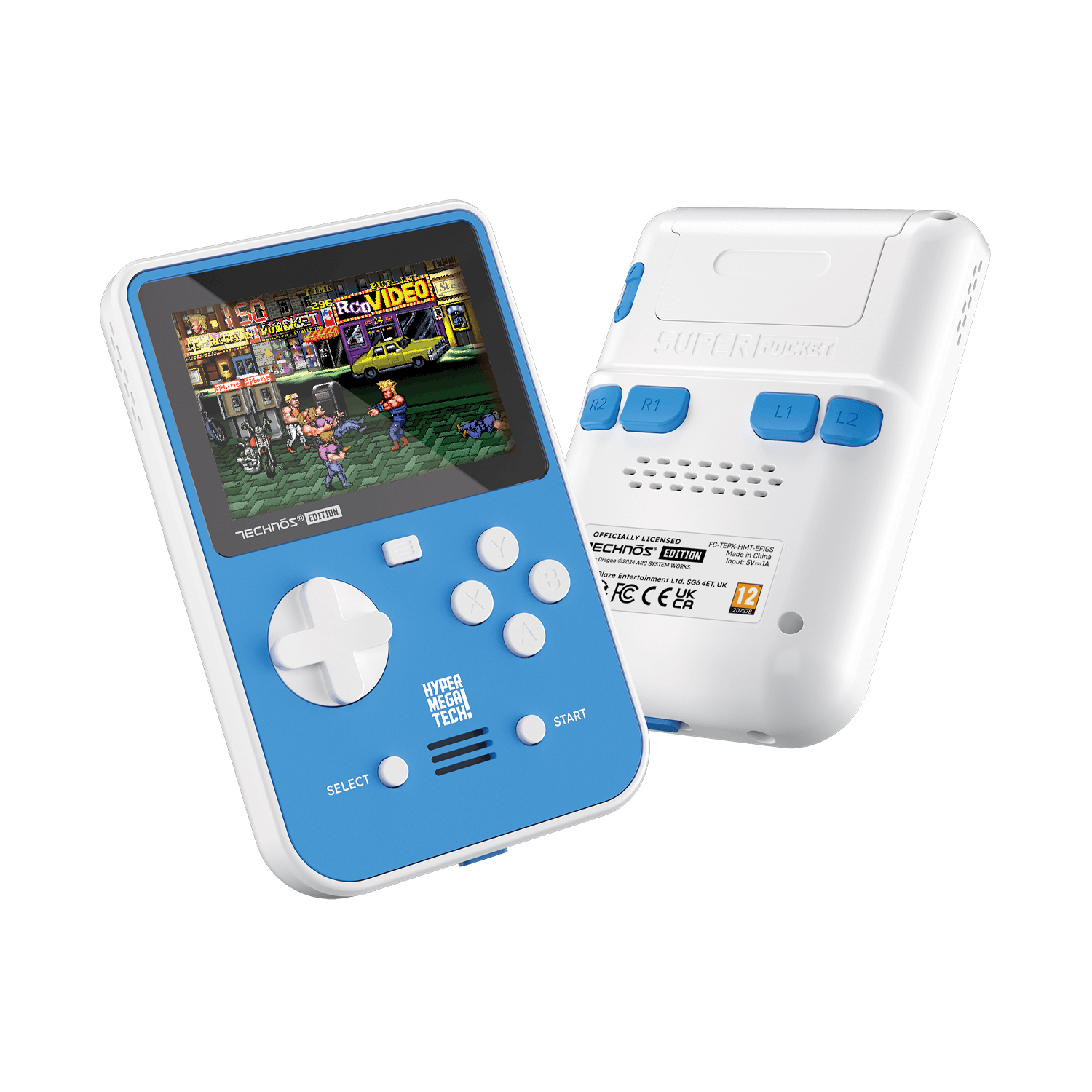 Hyper Mega Tech! Technos Super Pocket Case Bundle