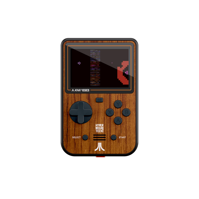 Hyper Mega Tech! Atari Super Pocket Woodgrain Special Edition