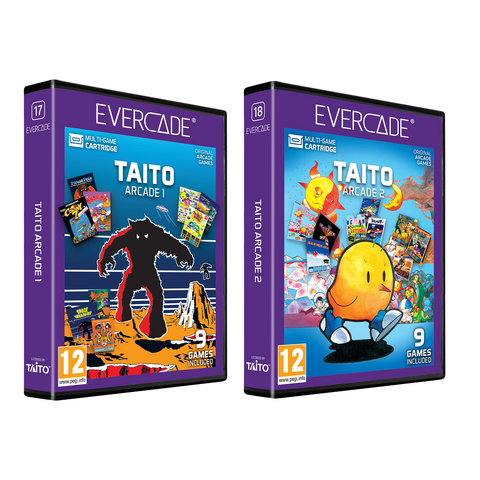Taito Arcade 1 & 2 Double Pack - Evercade Cartridge