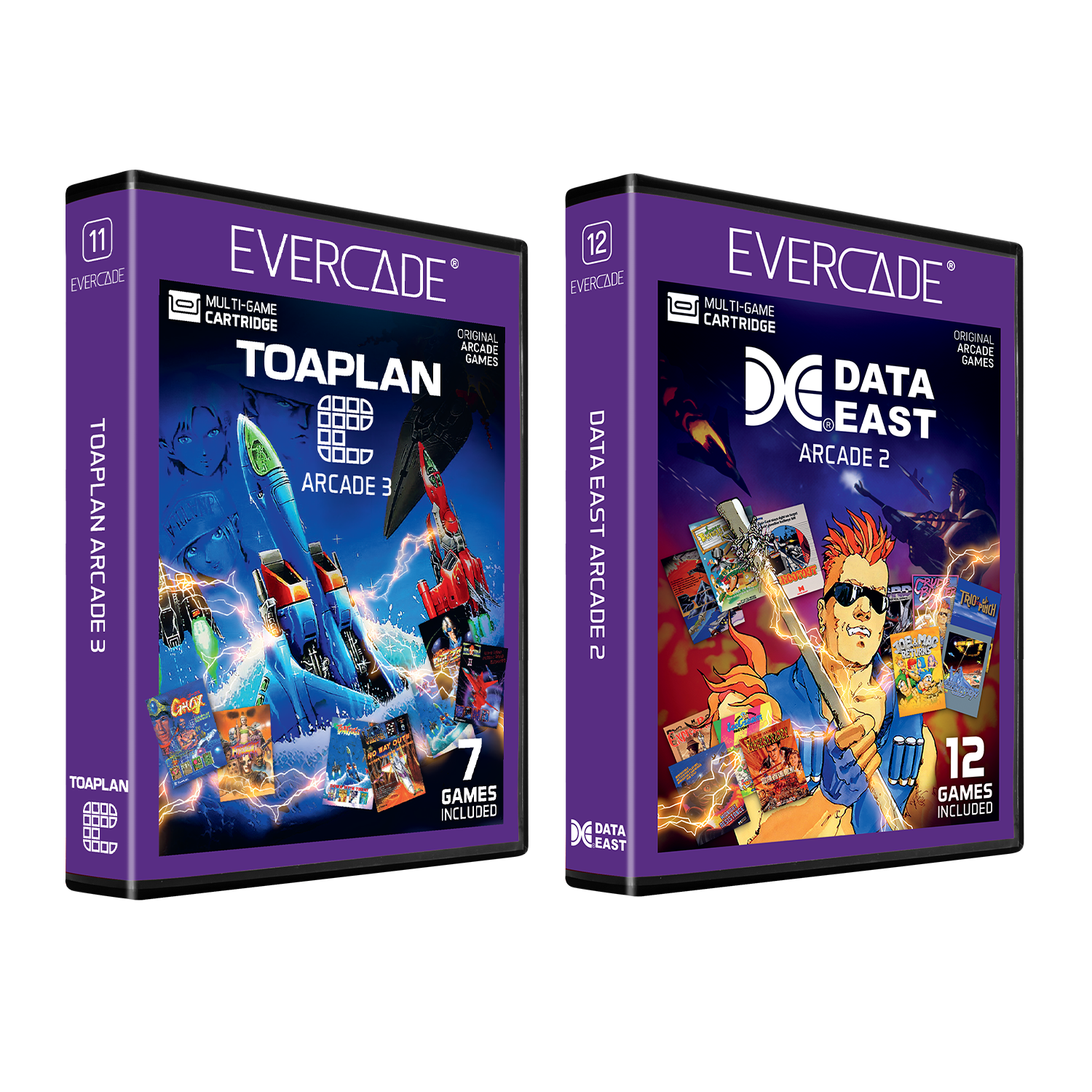 Toaplan Arcade Collection 3 and Data East Arcade Collection 2 Double Pack