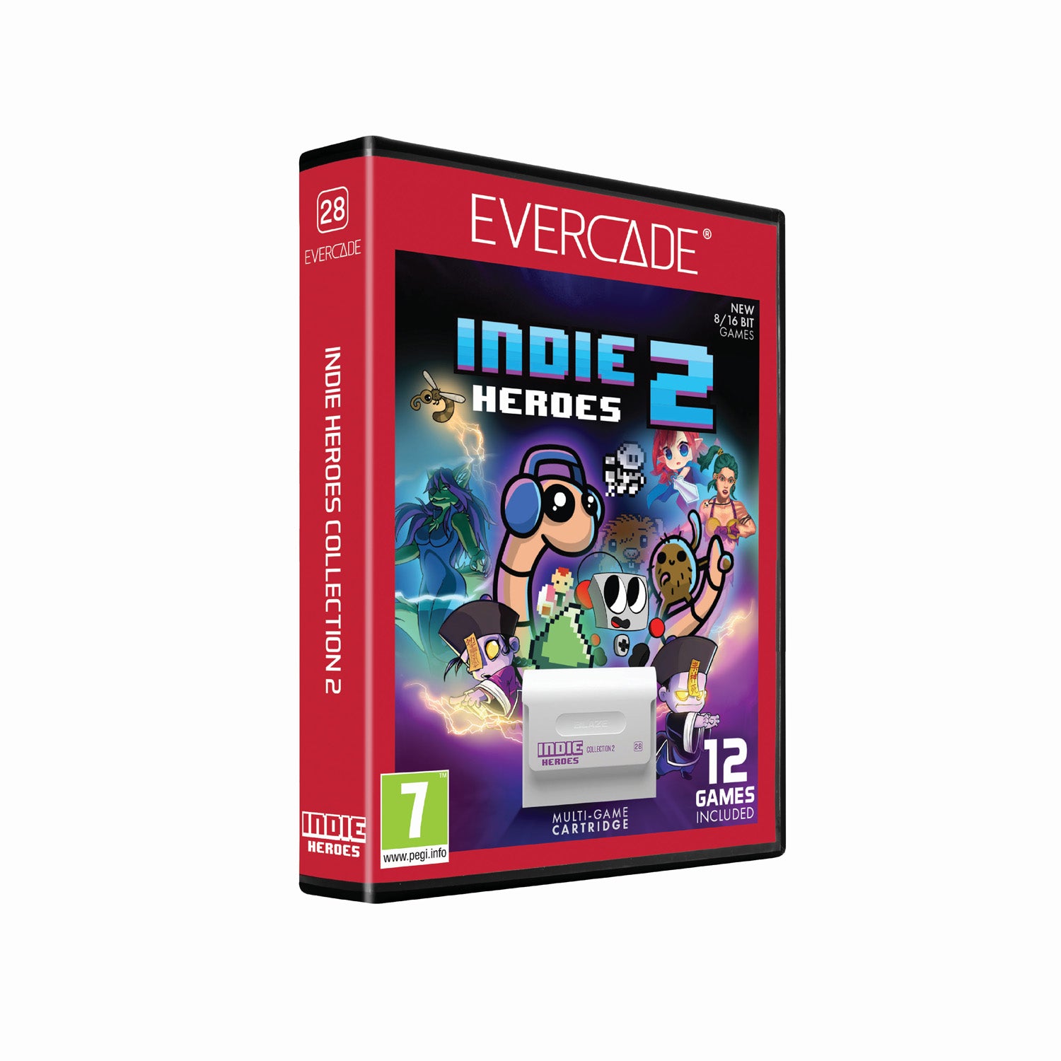 #28 Indie Heroes Collection 2 - Evercade Cartridge