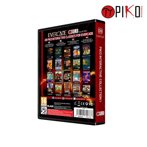 piko interactive collection 1 evercade - back of box