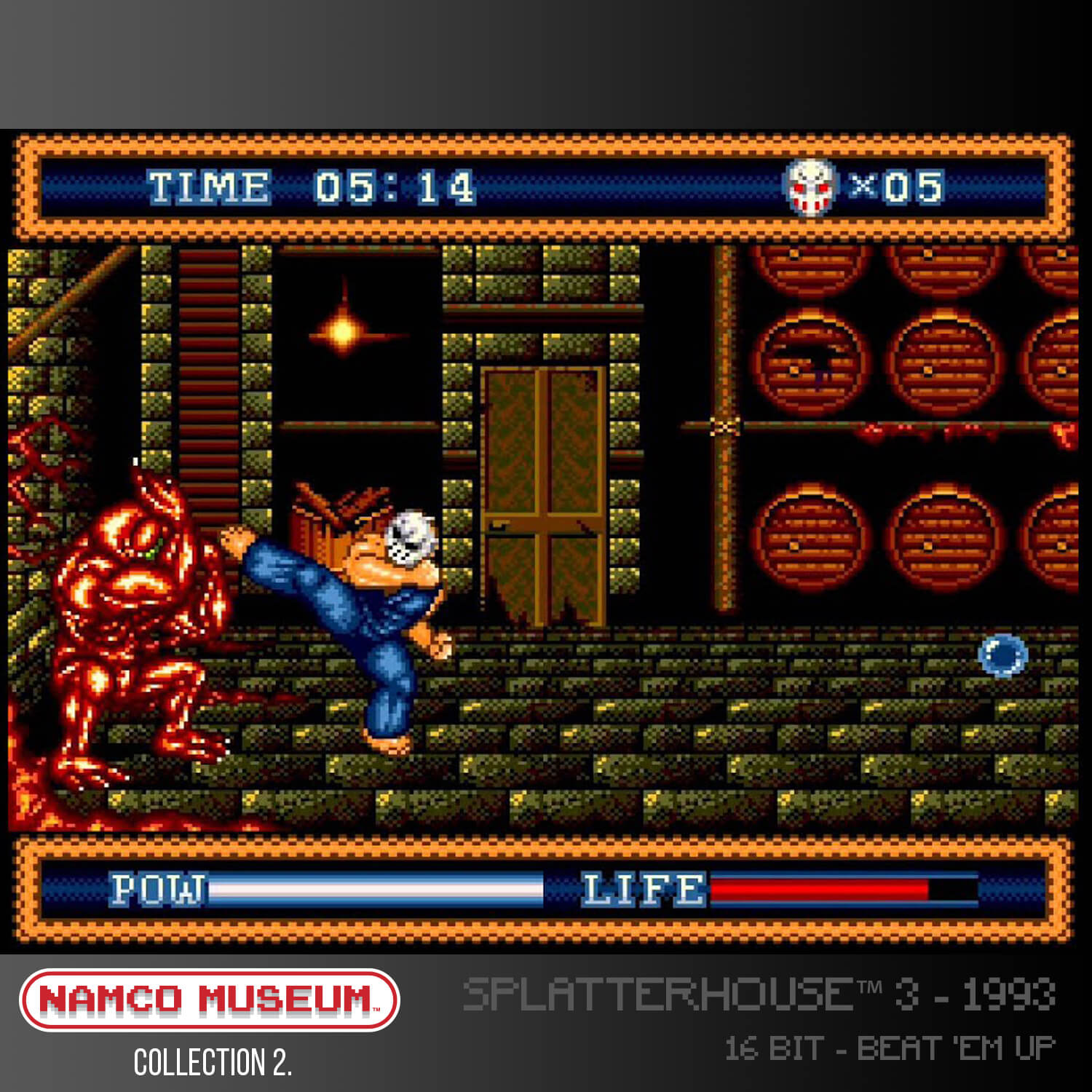 splatterhouse screen shot evercade