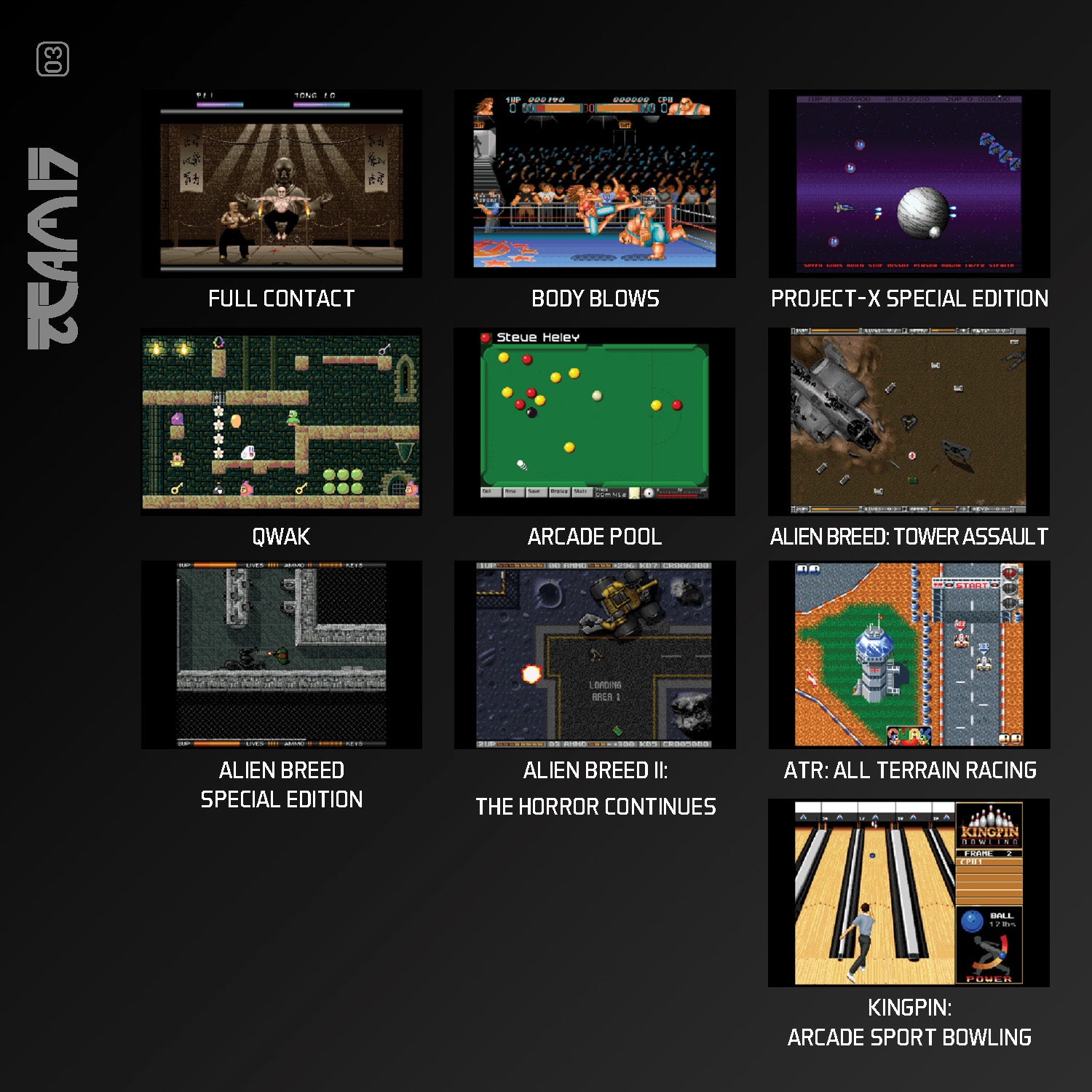 #C03 Team17 Amiga Collection 1 - Evercade Cartridge