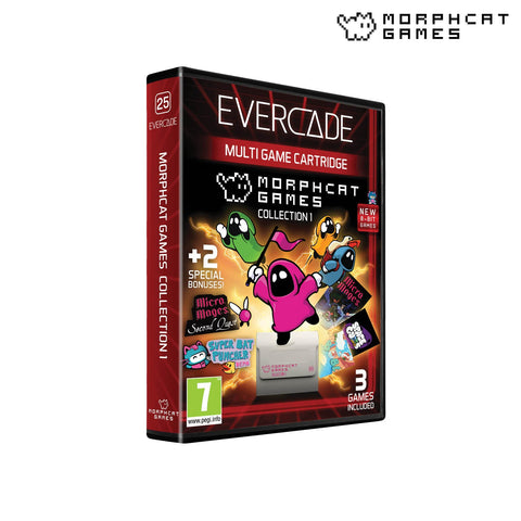 #25 Morphcat Games Collection 1 - Evercade Cartridge
