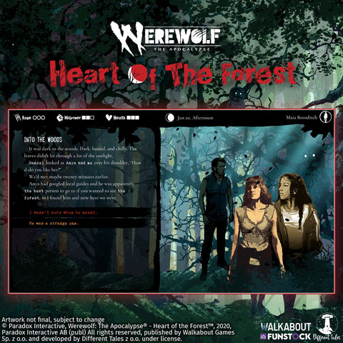 Werewolf: The Apocalypse - Heart of the Forest (PlayStation 4)