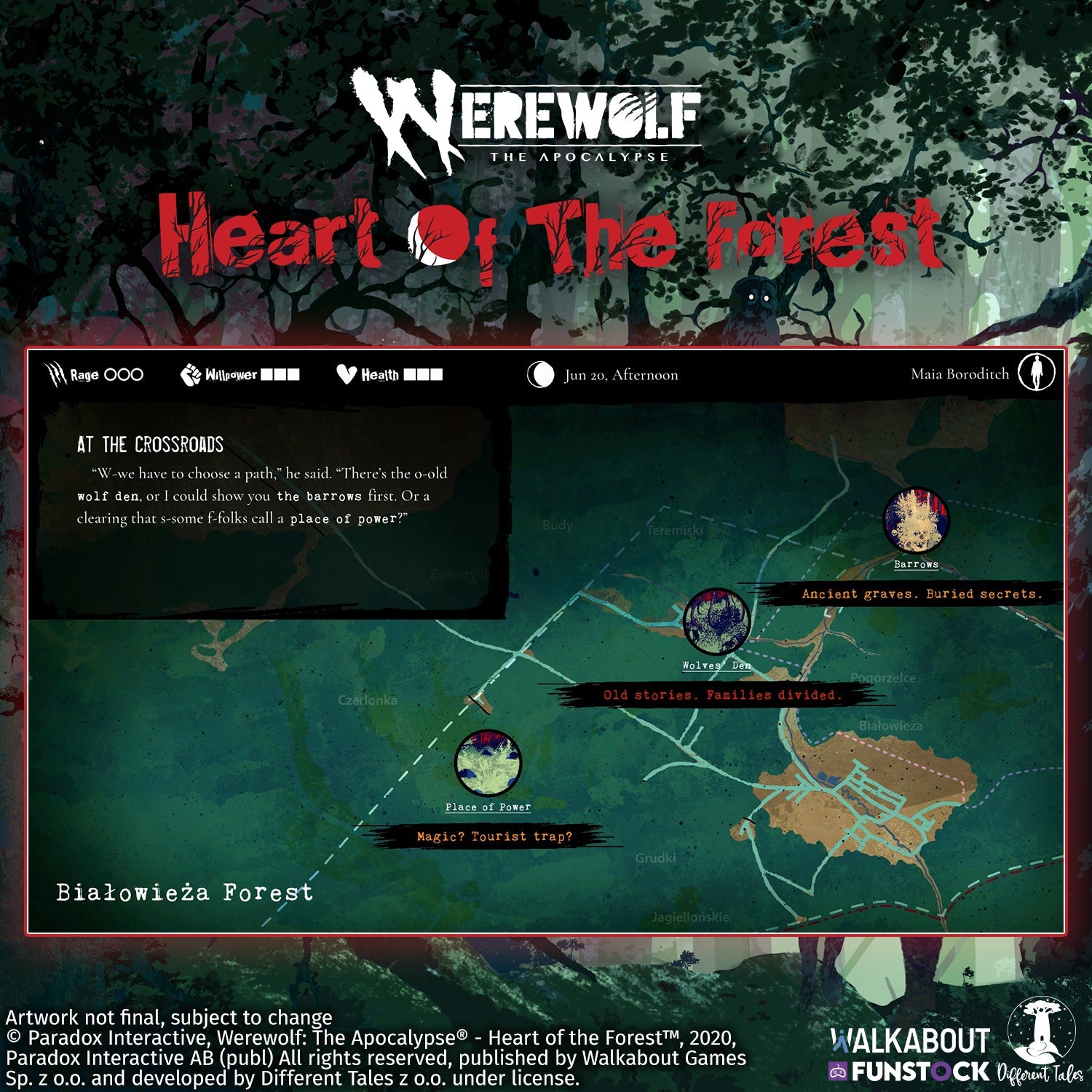 Werewolf: The Apocalypse - Heart of the Forest (Nintendo Switch)