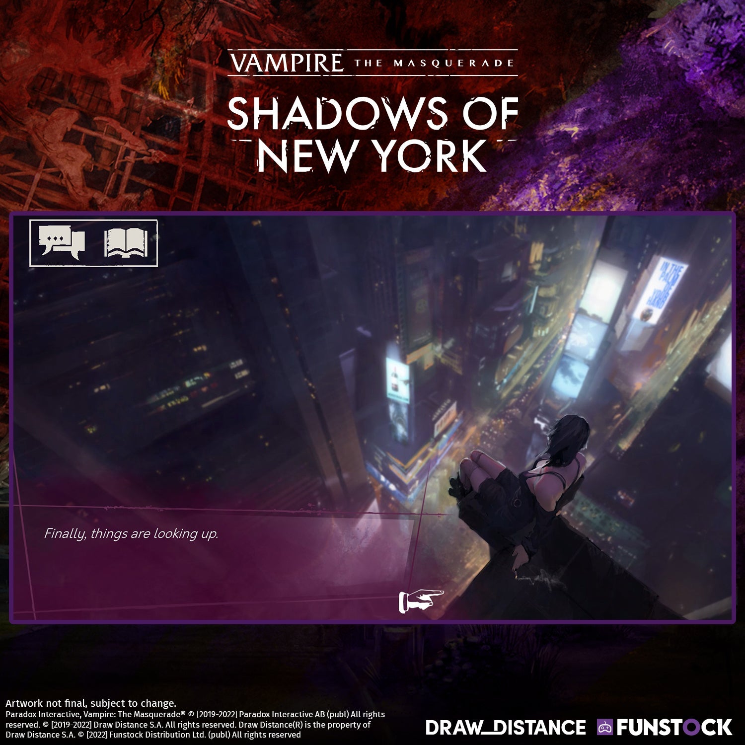 Vampire the Masquerade Coteries and Shadows of New York on PS4