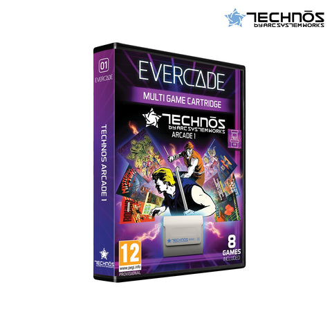 #01 Technos Arcade 1 - Evercade Cartridge