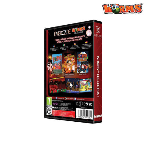 #18 Worms Collection 1 - Evercade Cartridge